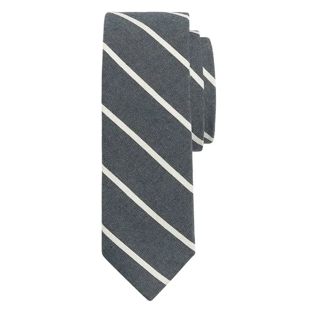 J Crew Men's Thin Stripe Tie Cotton